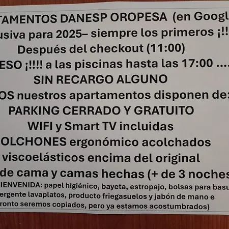 Danesp-playa De Les Amplaries Marina Dor- Frontales Al Mar Apartamento *